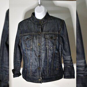 Women's Greyish Blue Jean Jacket
